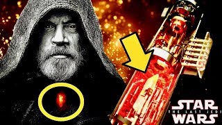 The Origins of Luke’s Red Kyber Crystal Necklace and What It REALLY Means - The Last Jedi Explained