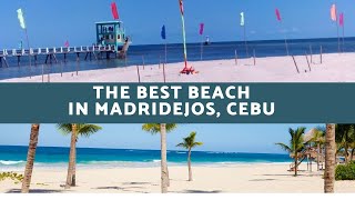 The best beach in Madridejos, Cebu