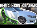 HOW TO REPLACE CONTROL ARMS ON KIA OPTIMA | HYUNDAI | 2.0L | 4 CYLINDER | DIY | FULL PROCESS