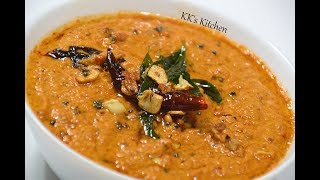 Tomato Peanut Chutney I Tomato Palli Pachadi | Quick Chutney Recipe For Idli \u0026 Dosa