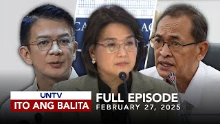 UNTV: Ito Ang Balita | February 27, 2025