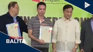 Higit 100 pamilya, nakatanggap ng titulo ng lupa mula sa Social Housing Finance Corp.