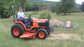 2003 Kubota B7500 Compact Tractor Loader With 60\