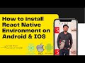 how to install react native on Mac || how to install react native on Windows || Install React Native