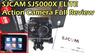 SJCAM SJ5000X ELITE 4K ACTION CAMERA FULL REVIEW