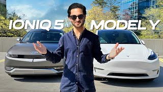Tesla Model Y vs Hyundai Ioniq 5 Comparison | Which is Better?!