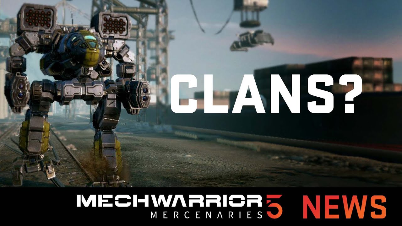 Clans In Mechwarrior 5? - Mechwarrior 5 Mercenaries - YouTube