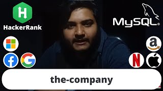 Hackerrank The Company Problem | SQL | Ashutosh Kumar