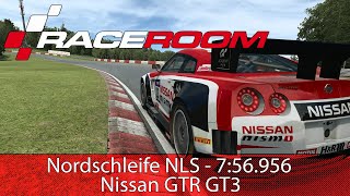 Raceroom - Hotlap | Nordschleife NLS(VLN) | Nissan GTR GT3 (Setup in description)