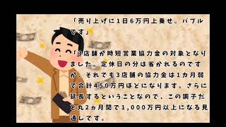 協力金バブル！助成金で高級車を買う人達続出！いいのか？