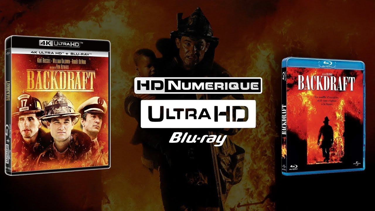 Backdraft : Comparatif 4K Ultra HD Vs Blu-ray - YouTube