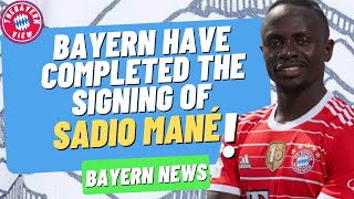 *OFFICIAL* Bayern have completed the signing of Sadio Mané!! - Bayern Munich transfer news