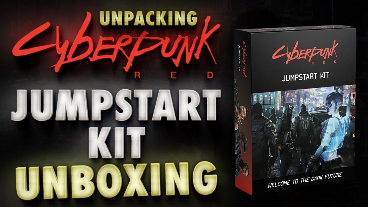 Unpacking Cyberpunk Red: Jumpstart Kit Unboxing! (Physical Edition ...