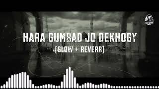 Hara Gumbad jo dekhogy || Slowed + Reverb || Laiba Fatima || Naat || Naat Lovers
