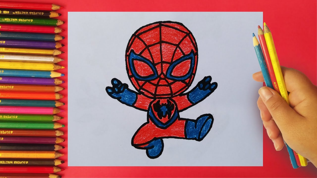 How To Draw Spider Man Youtube How To Draw Spider Man Youtube