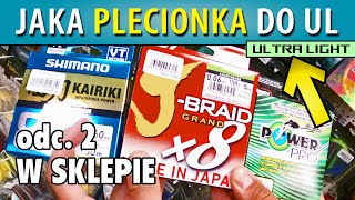 UltraLight ➤Jaka PLECIONKA i przypon do łowienia W MORZU ?