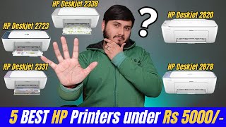 5 Best HP Inkjet Printers under Rs 5000/- 🔥 ​⁠You can Buy in 2025 @techshek