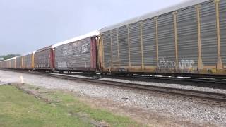 NORFOLK SOUTHERN NB AUTORACK TRAIN#NS 288 AUSTELL,GA.5-25-2014