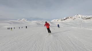 Val d'Isere Tignes ski resort guide #55: grand pré, génépy (easy pistes).