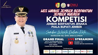 Grand Final - Kompetisi Jember Berpantun Piala Bupati Jember