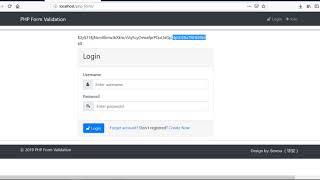 PHP,Mysql,Bootstrap,Form validation 16