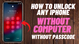 How To Unlock Any iPhone Without Passcode And Computer ! How To Bypass iPhone Screen Passcode