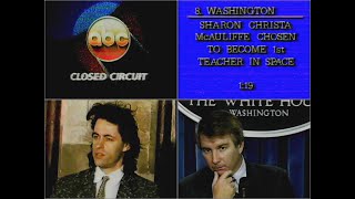 ABC Closed Caption Feed RARE (1985)