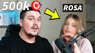 Rosa Face-Reveal Per SPECIAL 500K 🎯🤩 + SchoolBoy Runaway