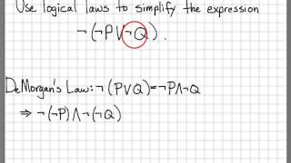 Proof and Problem Solving - Logical Expression Simplification Example 01