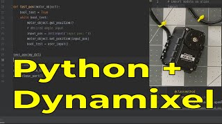 Dynamixel Tutorial | How to control the Dynamixel Ax12 Motor using Python