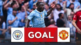 GOAL | Jeremy Doku | Manchester City 1-2 Manchester United | Final | Emirates FA Cup 2023-24