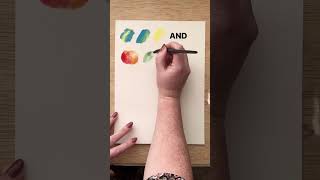 Beginner watercolor lessons - what I teach the kids in art class