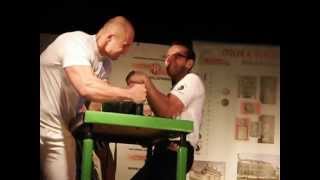 Dariusz Groch vs Jan Żółciński  Armwrestling 2012