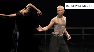 Improvisation workshop by NDT dancers Luca Tessarini and Nicole Ishimaru - ABN AMRO x NDT