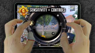 iPad Pro M2 HANDCAM  Smooth+120FPS🔥 Pubg Test/ Gameplay/ ❤️ 6 Finger claw + Gyro 🔥