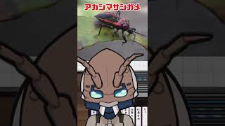 【#shorts 】蟲のお話をします。「アカシマサシガメ」【昆虫/雑学】#vtuber  #カメムシ