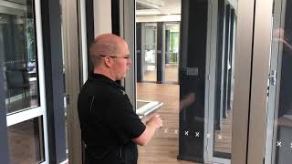 Viewco Glass - Odd Panel Bifold Door Operation