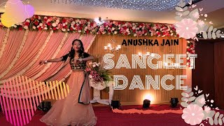 Indian Wedding Sangeet Dance | Deepika Padukone songs | Deewani Mastani - Pinga - Nagada sang Dhol