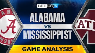 Alabama vs Mississippi St (01-29-25) Game Preview | College Basketball Predictions