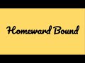 Homeward Bound - Keen arr. Althouse