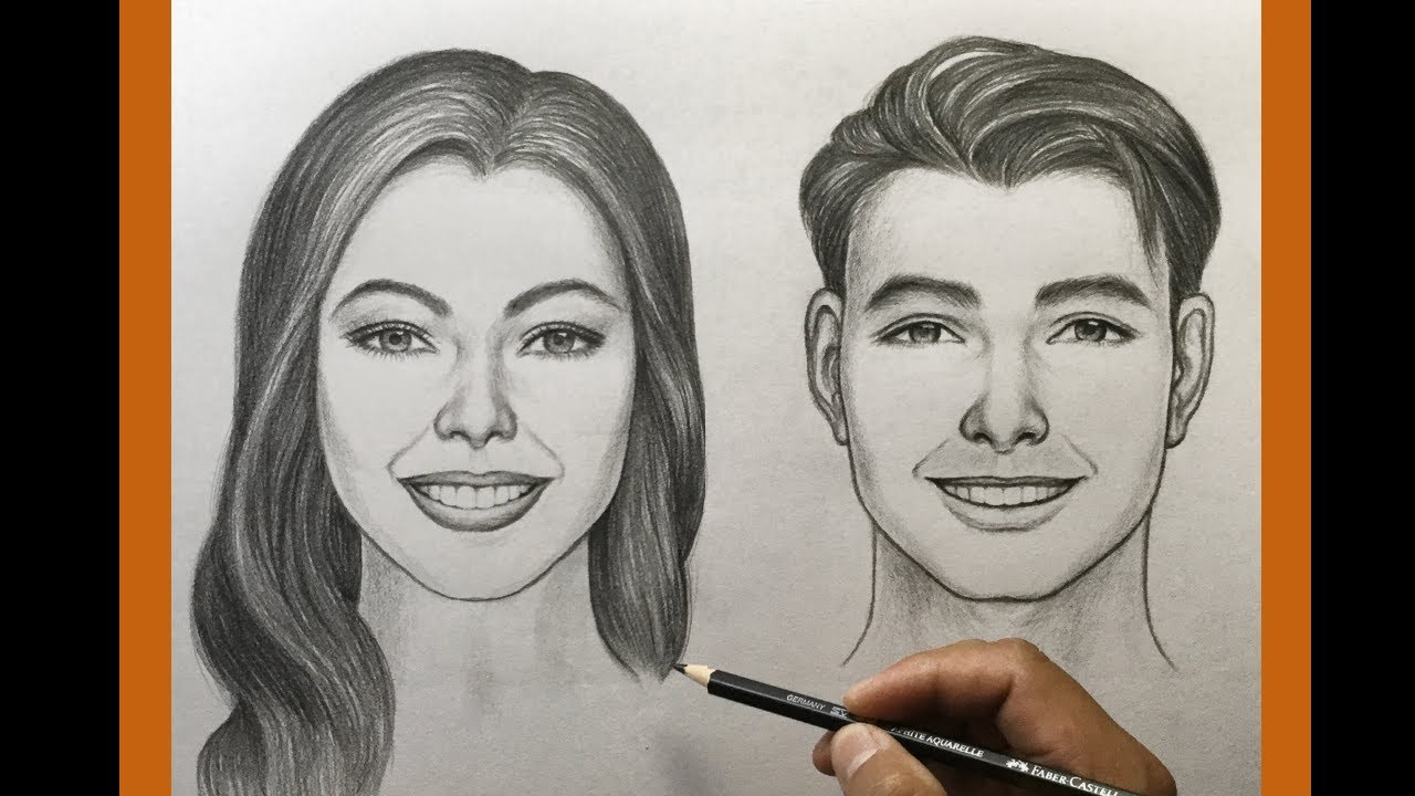 How To Draw Faces Youtube