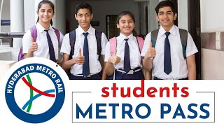 Metro Student Pass for Hyderabadi Students || స్టూడెంట్స్ కి హైదరాబాద్ మెట్రో పాస్ - బంపర్ ఆఫర్