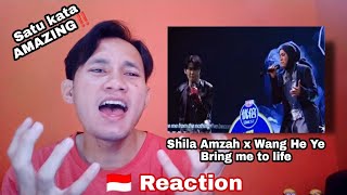 Shila Amzah x Wang He Ye (Bring Me To Life) Singing With Legend S6 (China) 🇮🇩 Reaction // AURA‼️‼️