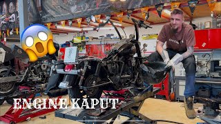 „Mirek handlarz” sprzedał Harleya 🤦‍♂️ Engine Kaput 😱 Harley Davidson Road King