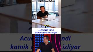 Acun Ilıcalı'ya kendi komik videosu izletiliyor 😅 \