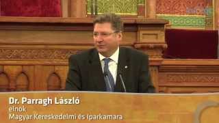 IT Parlament 2014 -- Dr. Parragh László: Fenntartható gazdasági növekedés