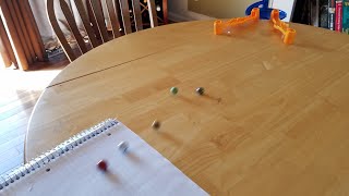 INTENSE Marble Run Race With JUMP OFF THE TABLE!!!