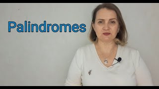 Palindromes in English