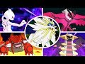 Pokémon Ultra Sun / Moon - All Legendary Pokémon + Signature Moves