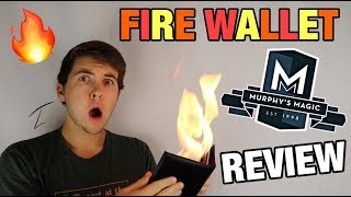 Fire Wallet by Murphy's Magic Supplies - Magic Trick Review